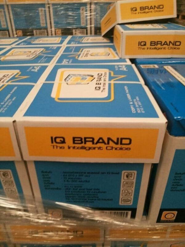 Buy IQ Brand A4 Copy Paper  for sale online